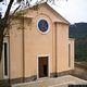 Gairo Vecchio: chiesa di Sant’Elena: veduta della facciata dopo la ristrutturazione
