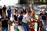 Gairo Taquisara-Il processione per la festa della Madonna degli Angeli