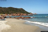 Marina di Gairo-Su Sirboni: veduta della spiaggia verso nord