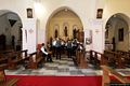 Galtellì: chiesa parrocchiale del Santissimo Crocefisso: il presenza di un gruppo folkloristico