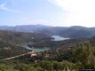 Gavoi: veduta del lago di Gusana dal belvedere di lodine