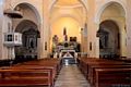 Ghilarza: chiesa parrocchiale di Maria Vergine Immacolata: interno verso il presbiterio