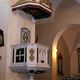 Ghilarza: chiesa parrocchiale di Maria Vergine Immacolata: il pulpito Ghilarza: chiesa parrocchiale di Maria Vergine Immacolata: il pulpito