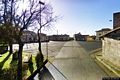 Ghilarza-Zuri: la piazza centrale della frazione Zuri