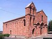 Ghilarza-La chiesa di San Pietro di Zuri: veduta da sinistra con il campanile