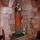 Ghilarza-La chiesa di San Pietro di Zuri: le macchie di sangue sulla colonna a destra