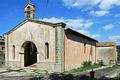 Ghilarza-Santuario di San Serafino: veduta laterale prima dell’ultimo restauro