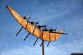 Girasole-La Barca Nuragica nel giardino intitolato alla maestra Maddalena Mulas