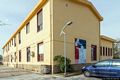 Girasole-Il murale  intitolato Nuovi orizzonti che rappresenta una scena fantastica