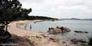 Arzachena: arenile di sinistra della spiaggia delle piscine Arzachena: arenile di sinistra della spiaggia delle piscine