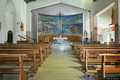 Golfo Aranci-La nuova chiesa parrocchiale di San Giuseppe: interno Golfo Aranci-La nuova chiesa parrocchiale di San Giuseppe: interno