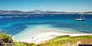 Golfo Aranci: isola di Figarolo: la spiaggia di Figarolo