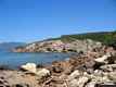 Gonnesa: la piccola Baia di Canal’e Trinca con la sua spiaggia