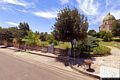 Gonnoscodina: il parco che circonda la chiesa di San Daniele