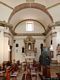 Gonnoscodina: chiesa parrocchiale di San Sebastiano: transetto sinistro con la Cappella del Rosario