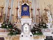 Gonnosfanadiga: chiesa parrocchiale dedicata al Sacro Cuore: altare maggiore