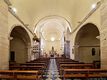 Gonnosfanadiga: chiesa parrocchiale di Santa Barbara: interno