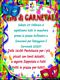 Gonnosnò: i festeggiamenti per il Carnevale: locandina
