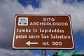 Gonnosnò: indicazioni per la necropoli di Is lapideddas e per il pozzo sacro di San Salvatore