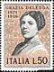 Francobollo commemorativo di Grazia Deledda, premio Nobel per la letteratura nel 1926