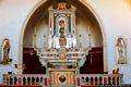 Guamaggiore: chiesa parrocchiale di San Sebastiano Martire: altare maggiore