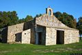 Guasila-Santuario dedicato a Nostra Signora d’Itria: veduta del fianco sinistro