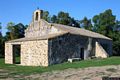Guasila-Santuario dedicato a Nostra Signora d’Itria: veduta del fianco destro