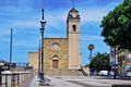 Guspini: chiesa parrocchiale di San Nicola di Mira: veduta davanti