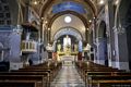Guspini: chiesa parrocchiale di San Nicola di Mira: interno