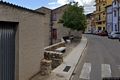 Guspini: la piazzetta lungo la via Santa Maria con la scala che scende in via Eleonora d’Arborea