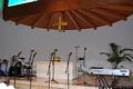 Guspini: chiesa parrocchiale di San Giovanni Bosco: altare