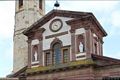 Ittiri: chiesa parrocchiale di San Pietro in Vincoli: parte alta della facciata