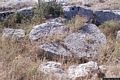 Ittiri-Necropoli di Sa Figu: la stele ribaltata della tomba 3