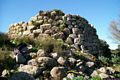 resti del nuraghe Majore: la torre principale