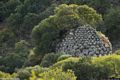 I resti del nuraghe Tuvurunaghe