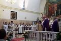 Jerzu: chiesa di Sant’Erasmo: cerimonia all’interno della chiesa