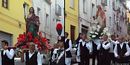 Jerzu: la piazza Europa con il suo anfiteatro