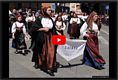 Sfilata del 'Gruppo Folk Franciscu lai' di Laconi