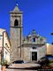 Laconi: chiesa parrocchiale di Sant’Ambrogio: facciata