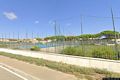 La Maddalena-Centro Sportivo Faravelli: i campi sportivi alla sinistra della strada La Maddalena-Centro Sportivo Faravelli: i campi sportivi alla sinistra della strada