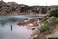 La Maddalena-La spiaggia di Spalmatore est