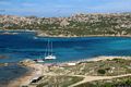 La Maddalena-La spiaggia privata del villaggio vacanze del Touring Club Italiano La Maddalena-La spiaggia privata del villaggio vacanze del Touring Club Italiano