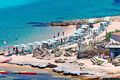 La Maddalena-La spiaggia privata del villaggio vacanze del Touring Club Italiano