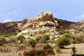 Lotzorai-L&rsquo;emergenza granitica Sa Murta con i resti della domus de janas di Sa Murta