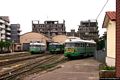Macomer: deposito dei treni delle Ferrovie di Sardegna Macomer: deposito dei treni delle Ferrovie di Sardegna