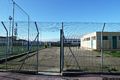 Macomer: impianti sportivi in località Sertinu: ingresso