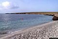 La costa orientale dell’isola di Mal di Ventre: la spiaggia di Punta di libeccio