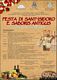 Mandas-manifesto della festa di Sant’Isidoro Agricoltore