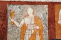Mandas: chiesa sconsacrata di San Francesco d’Assisi: affresco Mandas: chiesa sconsacrata di San Francesco d’Assisi: affresco