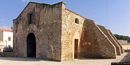 Mandas: chiesa sconsacrata di San Cristoforo: vista del fianco destro
